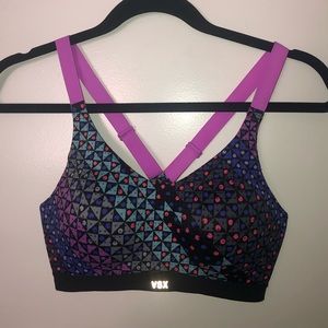 VSX multicolor (purple) sports bra